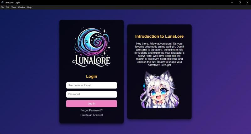 LunaLore Platform
